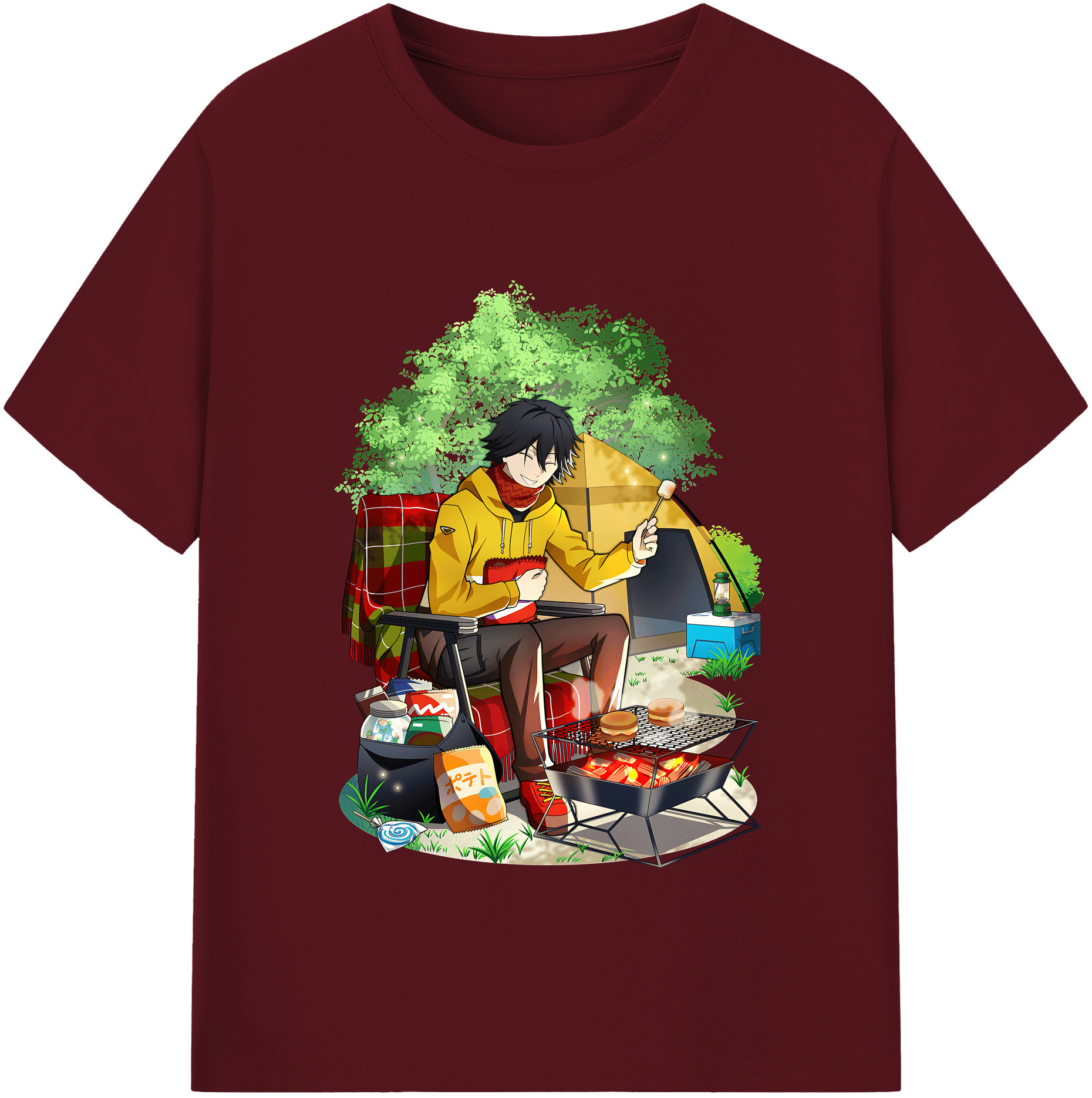 （画像用） 文豪ストレイドッグス Bungo Stray Dogs 綿100％半袖Tシャツ（フロントプリント）